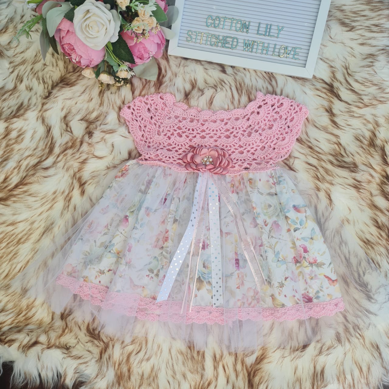Crochet dress