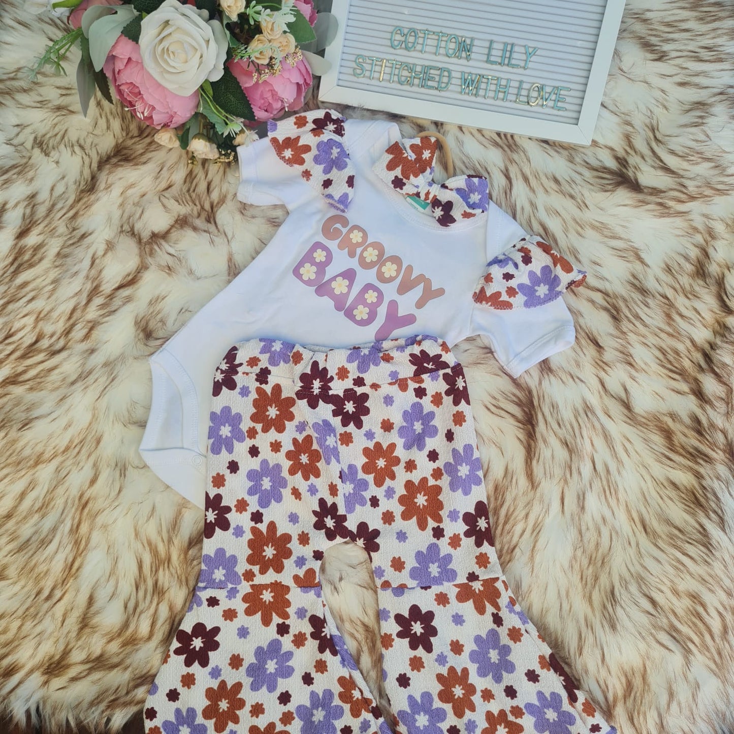 Groovy Baby Two Piece