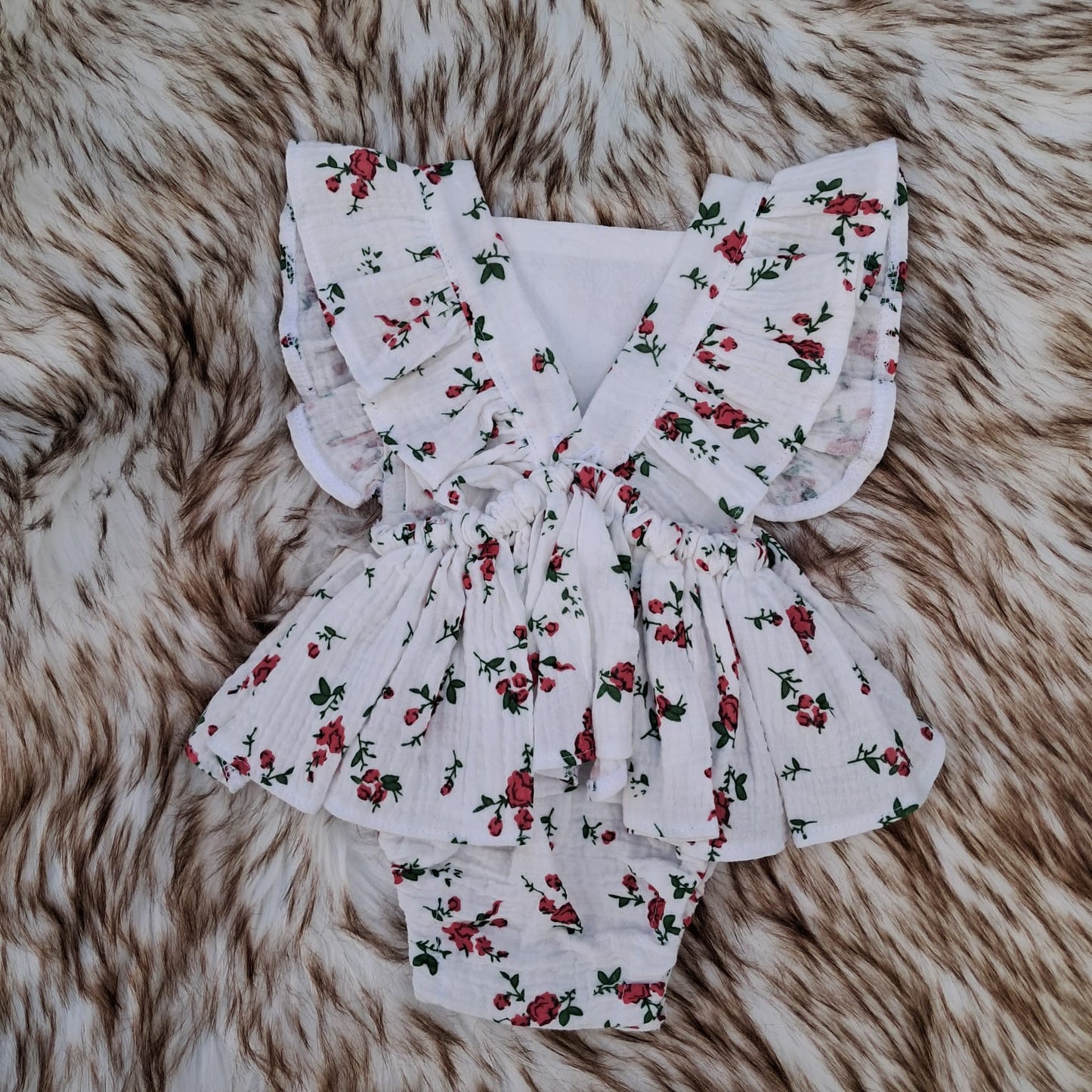 White Bunny Romper