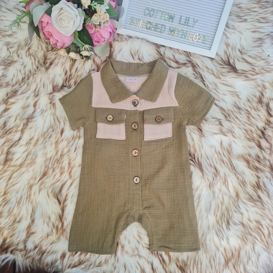 Boys Khaki Pakkie