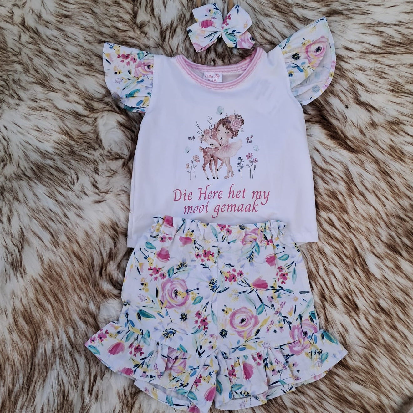 Girls Pink two piece