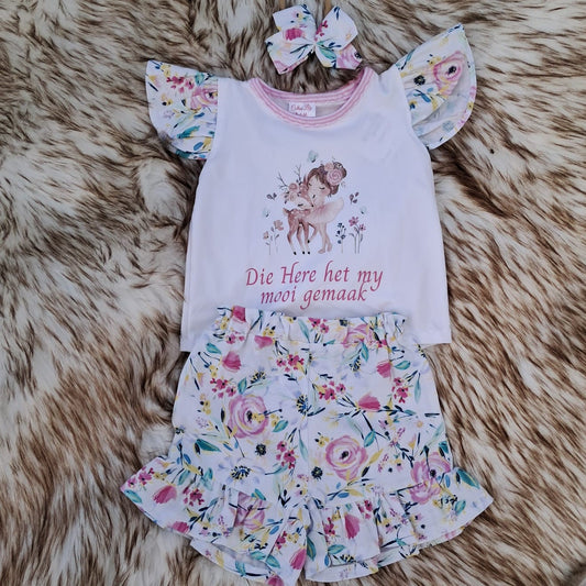 Girls Pink two piece